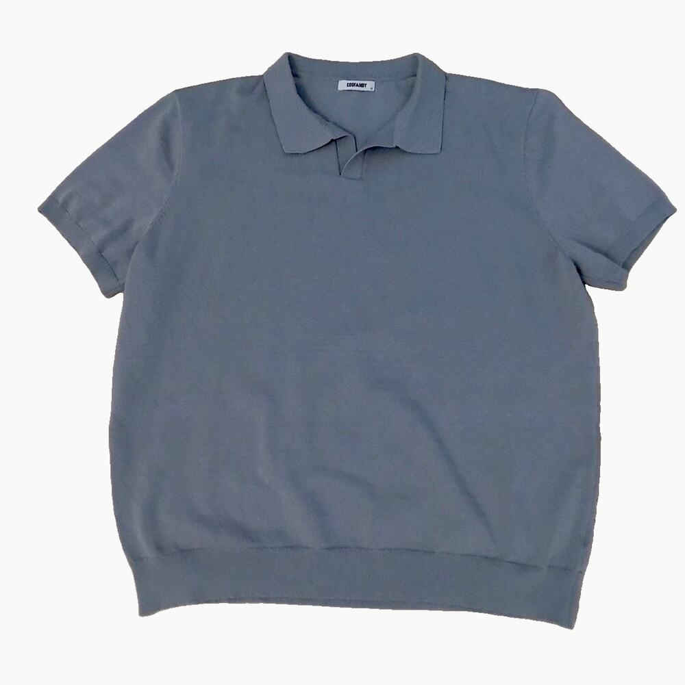 Coofandy gray casual pull over shirt mens size XL